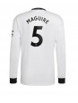 Manchester United Harry Maguire #5 Auswärtstrikot 2022-23 Langarm
